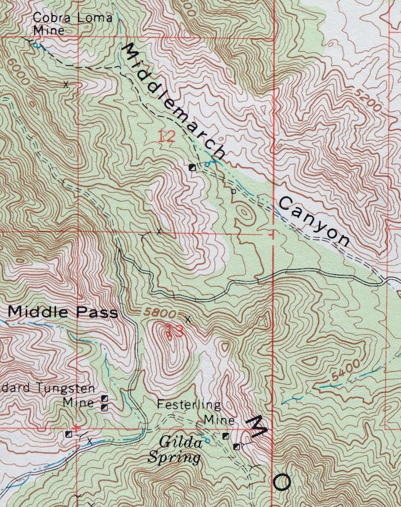 Pearce Arizona Vintage USGS Topo Map 1958 Sierra Vista 15-minute ...