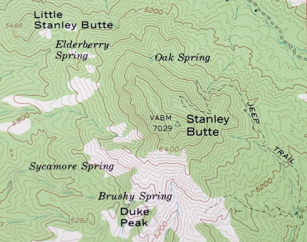 San Carlos Reservoir Arizona Vintage USGS Topo Map 1962 Santa Teresa