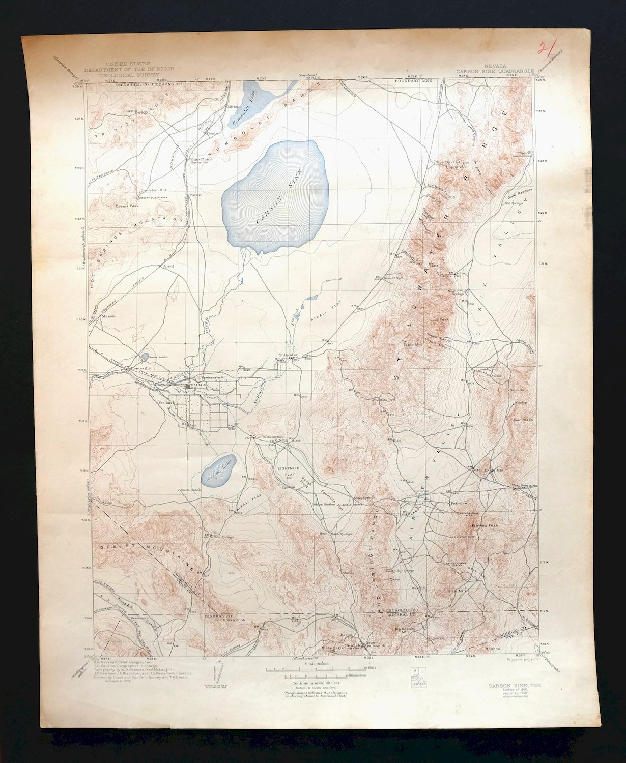 topographic map fort carson