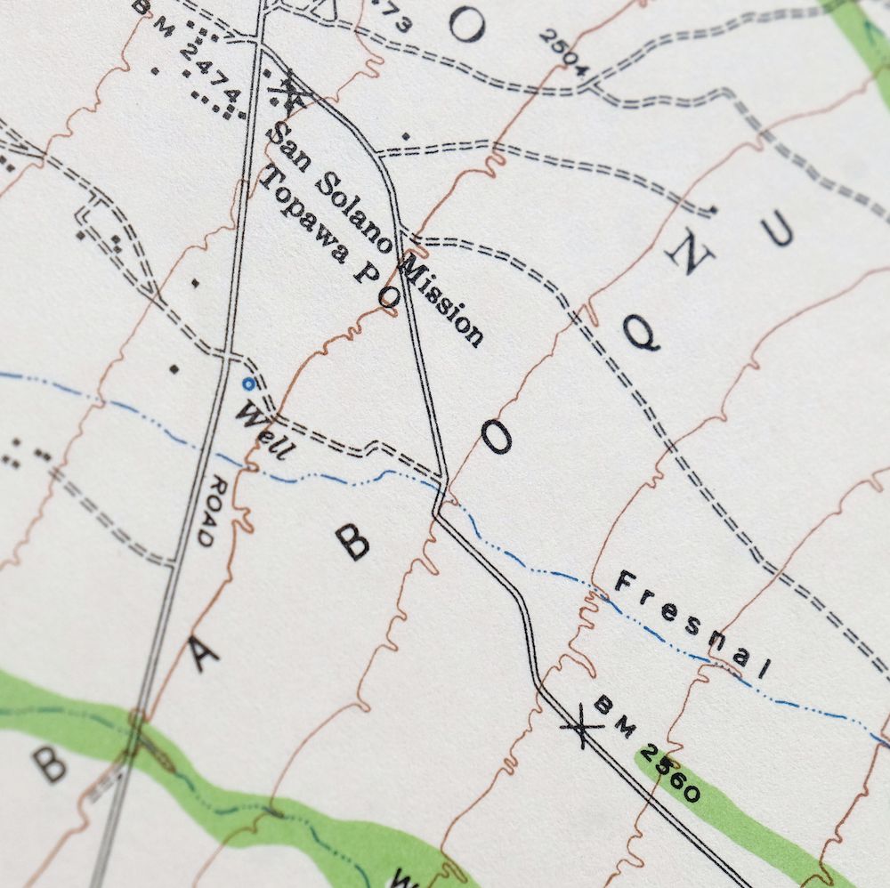 Sells Arizona Vintage Original USGS Topographic Map 1943 15minute Topo