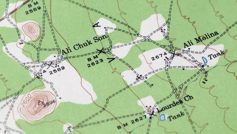 Sells Arizona Vintage Original USGS Topographic Map 1943 15minute Topo