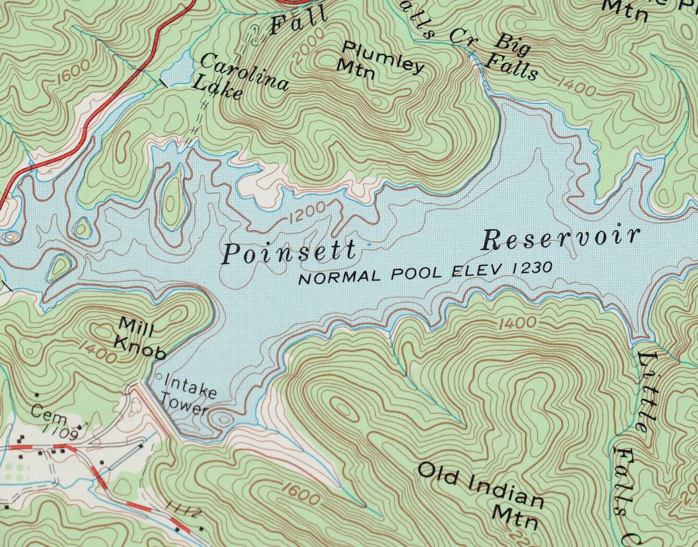Tigerville South Carolina Vintage USGS Topo Map 1959 Slater Saluda