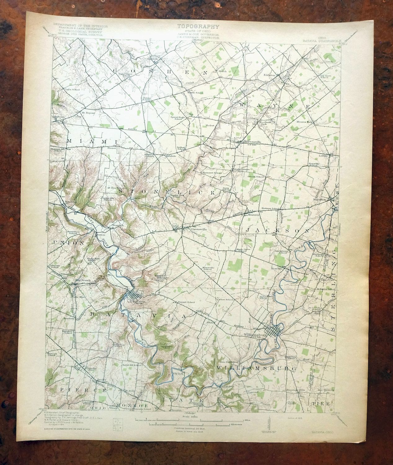 Updated 1963 1:62500 Scale YellowMaps Mount Elbert CO topo map 15 X 15 Minute 21 x 16.8 in Historical 1935