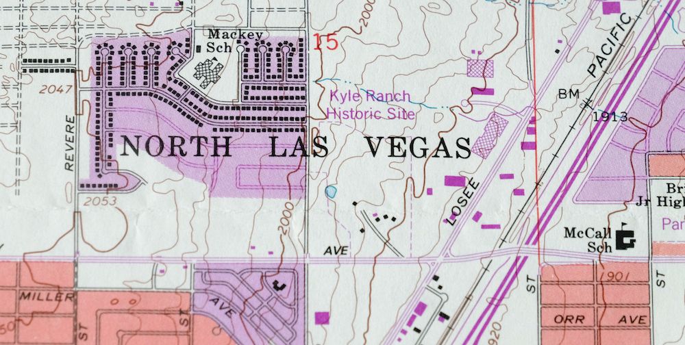 Spring Valley Las Vegas Map