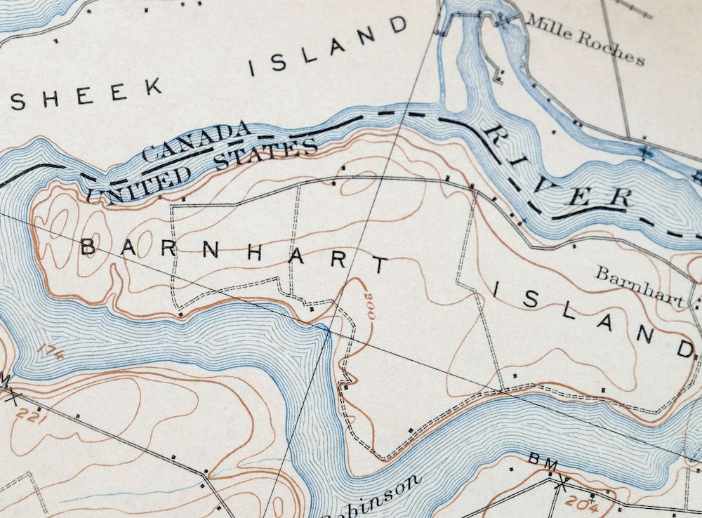 Massena Stockholm Norwood New York Rare Antique USGS Topo Map 1907