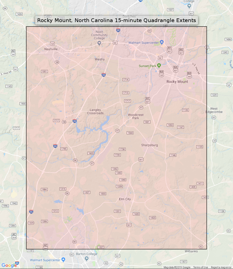 Rocky Mount North Carolina Vintage USGS Topographic Map 1902 Elm City Wilson eBay