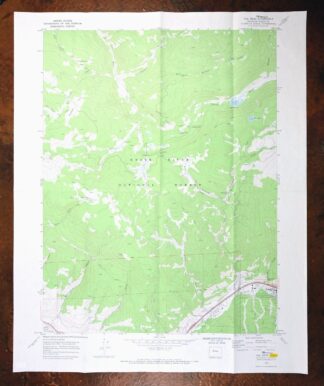 Vail West Colorado Avon USGS 7.5-Min Topo Map 1973 Vintage