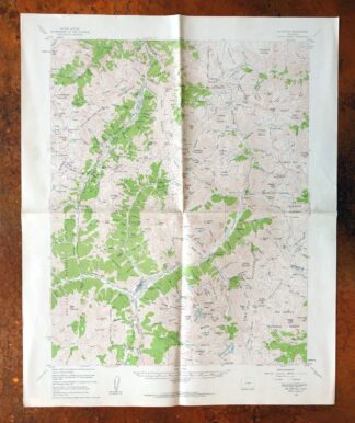Silverton Colorado Camp Bird USGS Topo Map 1962 Vintage