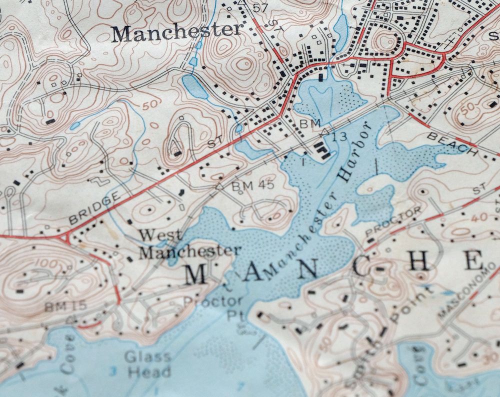Marblehead North Massachusetts Salem USGS Topo Map 1965 - Image 3