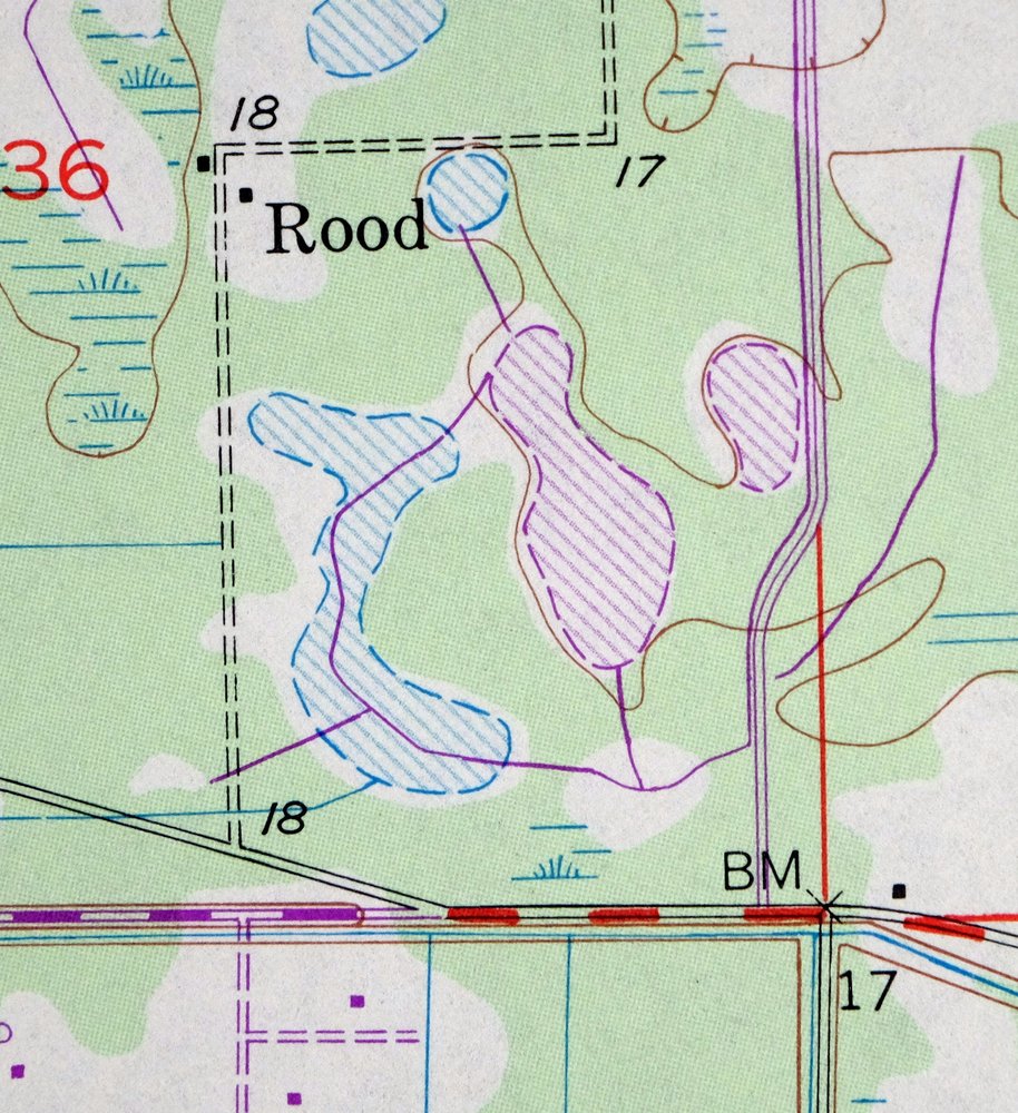 Rood Florida Jupiter Tequesta USGS Topographic Map 1983 - Image 4