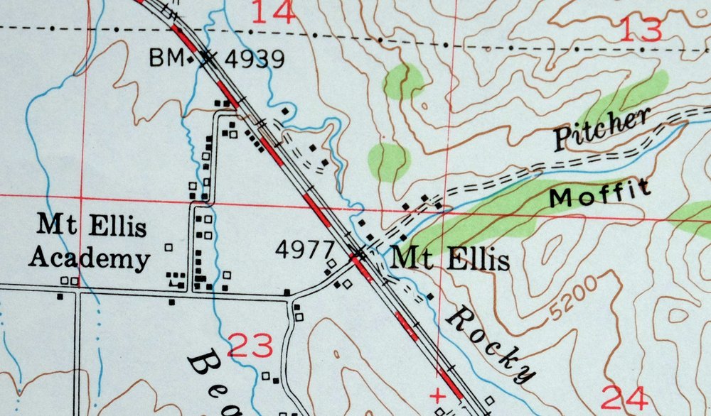 Bozeman Pass Montana USGS 15-Min Topo Map 1978 Vintage - Image 2
