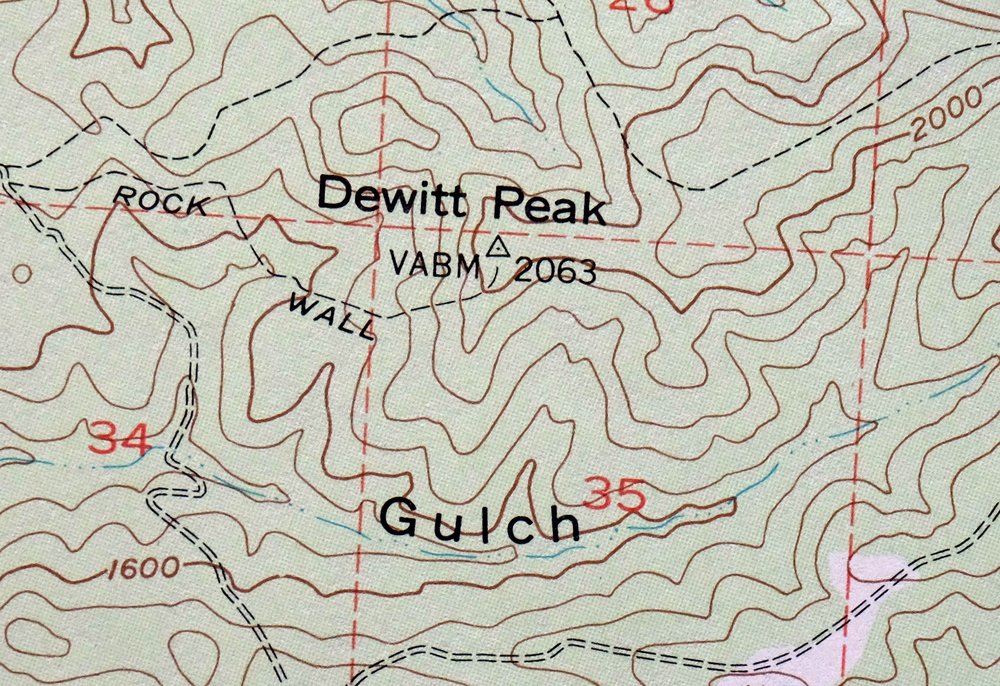 Panther Spring California USGS 15-Min Topo Map 1970 Vintage - Image 2