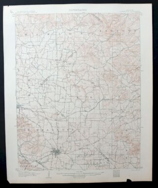 Farmington Park Hills Missouri USGS 15-Min Topo Map 1906