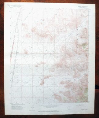 Kingman SE Arizona Griffith USGS Topographic Map 1968