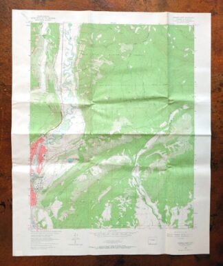 Durango East Colorado USGS 7.5-Min Topo Map 1965 Vintage