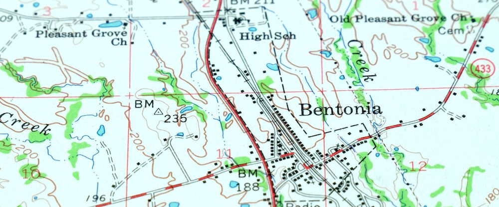 Flora Mississippi Tinsley Bentonia USGS 15-Min Topo Map 1967 - Image 4