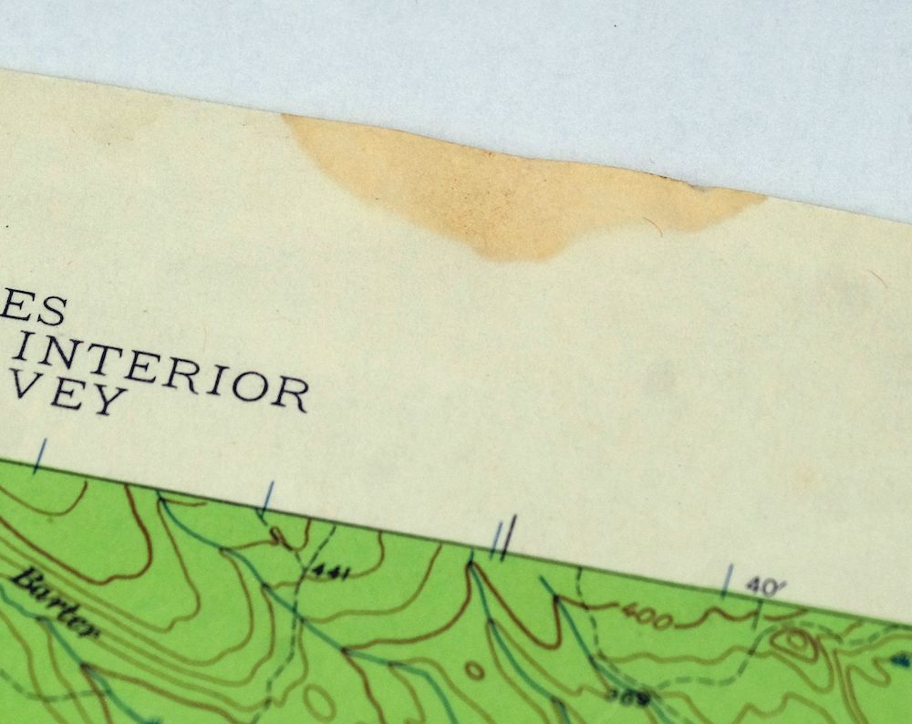 Waite Maine Topsfield USGS 15-Min Topo Map 1959 Vintage - Image 5