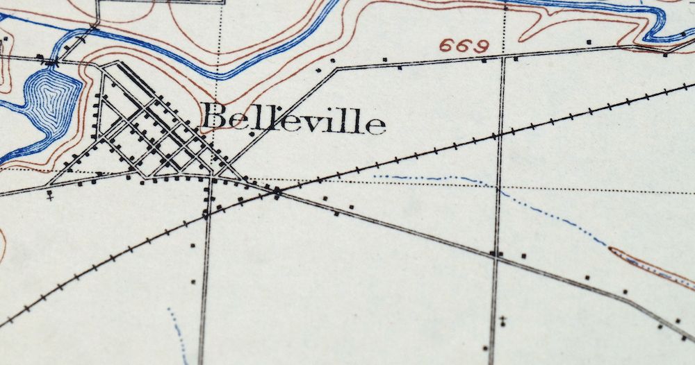 Romulus Michigan Taylor Woodhaven USGS Topo Map 1926 Antique - Image 2