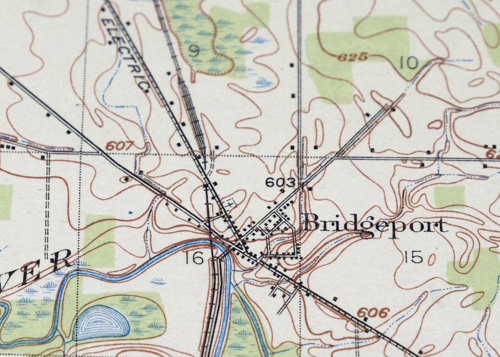 Saginaw Michigan Shiawassee NWR Zilwaukee USGS Topo Map 1919 - Image 2