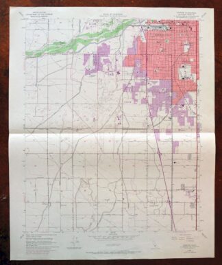 Gosford California Bakersfield USGS Topo Map 1970 Vintage