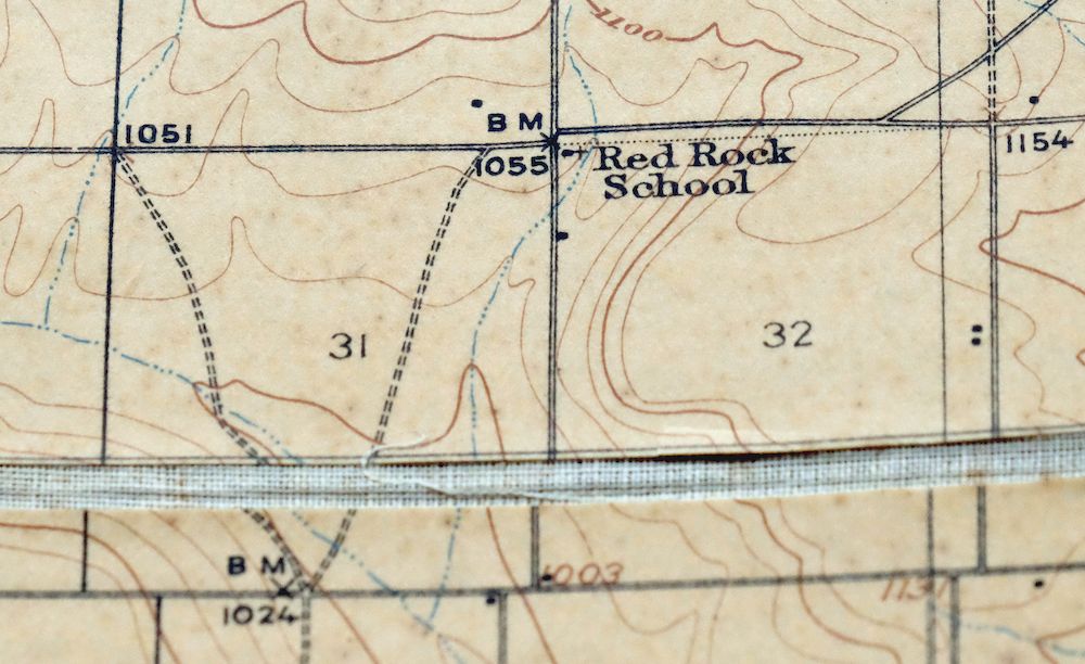 Red Rock Washington Royal City Smyrna USGS Topo Map 1911 - Image 2