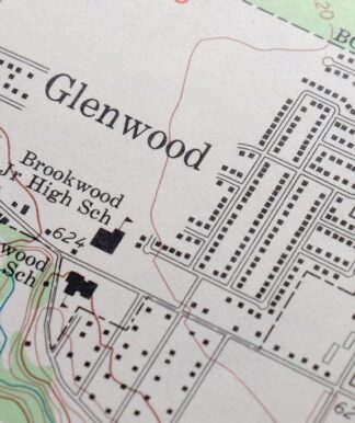 Calumet City Illinois Harvey USGS Topographic Map 1970