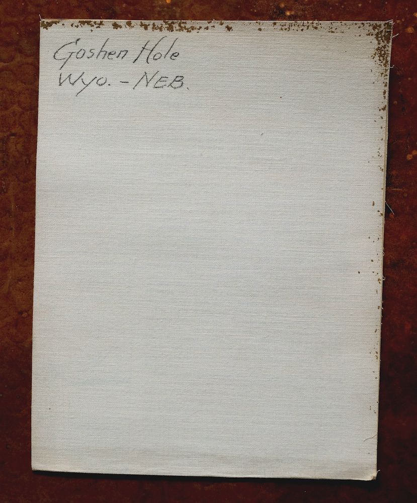 Goshen Hole Wyoming Lyman Henry USGS Topographic Map 1916
