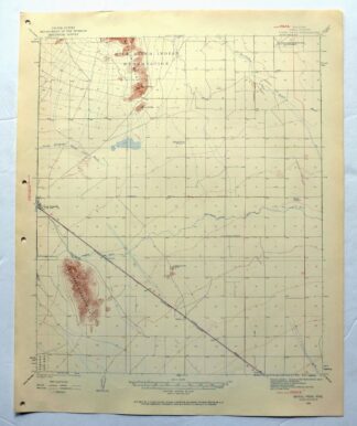 Signal Peak Arizona Casa Grande Eloy USGS Topo Map 1960