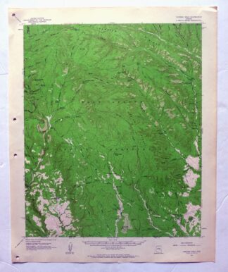 Chediski Peak Arizona Cibecue USGS Topo Map 1963 Vintage