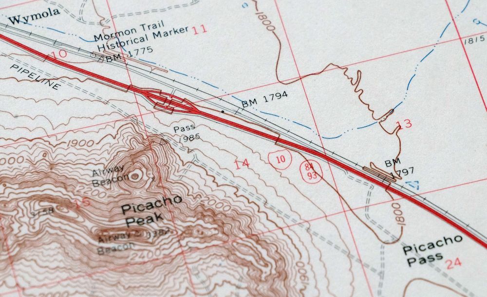 Red Rock Arizona Picacho Peak Marana USGS Topo Map 1965 - Image 4