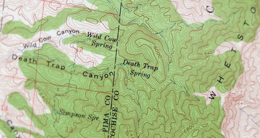 Benson Arizona Coronado NF St. David USGS Topo Map 1962 - Image 4