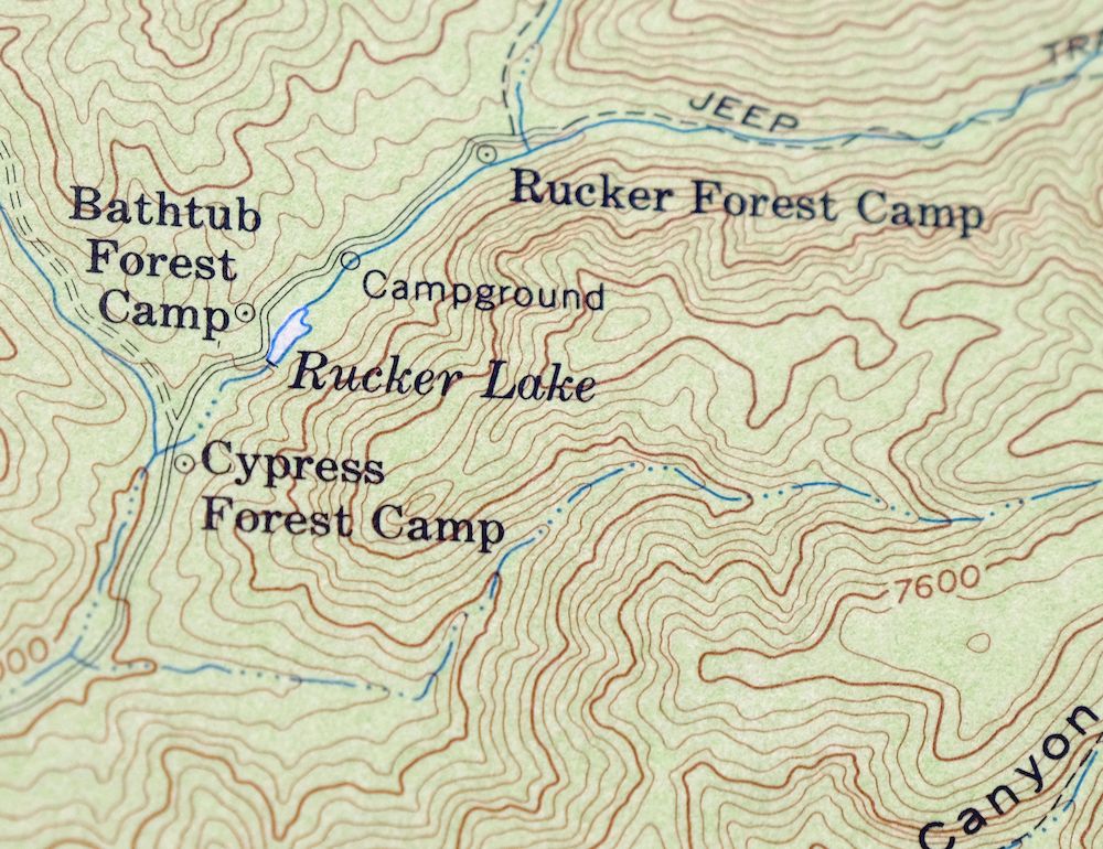 Chiricahua Peak Arizona Coronado NF USGS Topo Map 1962 - Image 3