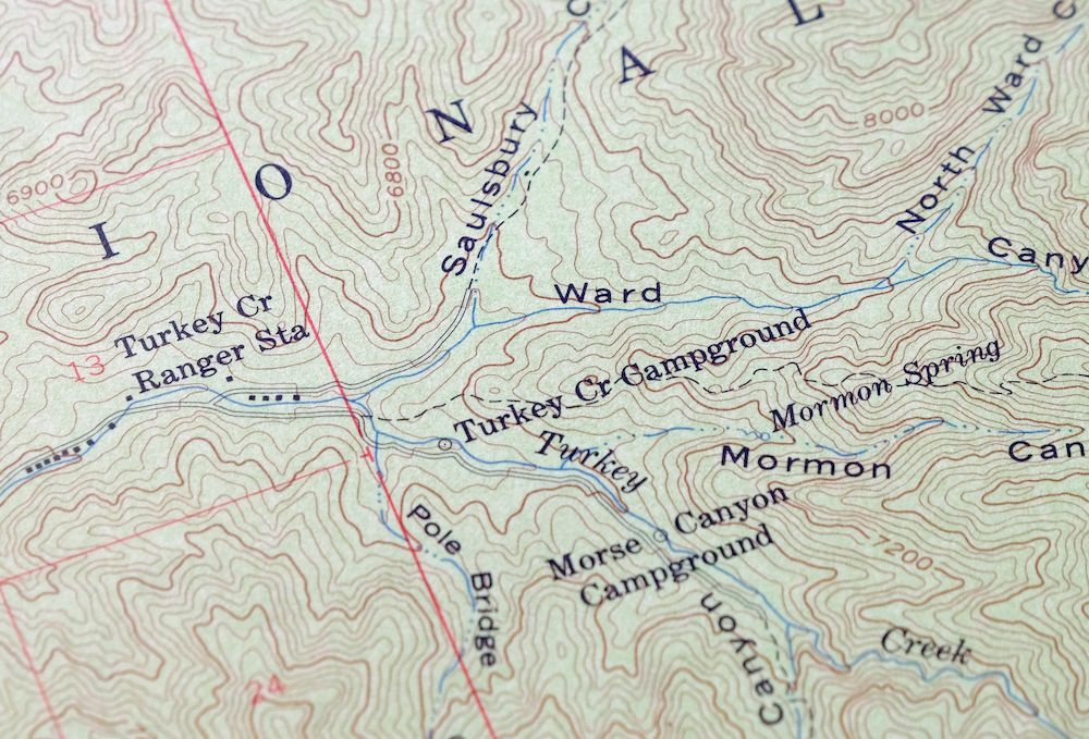 Chiricahua Peak Arizona Coronado NF USGS Topo Map 1962 - Image 5
