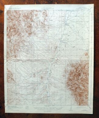 Animas Peak New Mexico Coronado NF USGS 15-Min Topo Map 1932