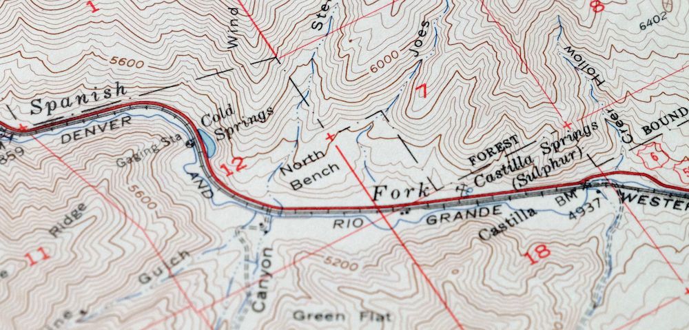Provo Utah Uinta NF Spanish Fork USGS Topo Map 1959 Vintage - Image 4
