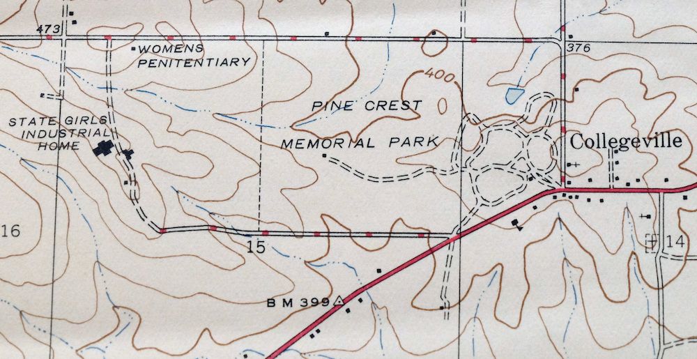 Alexander Arkansas Little Rock Bryant USGS Topo Map 1946 - Image 2
