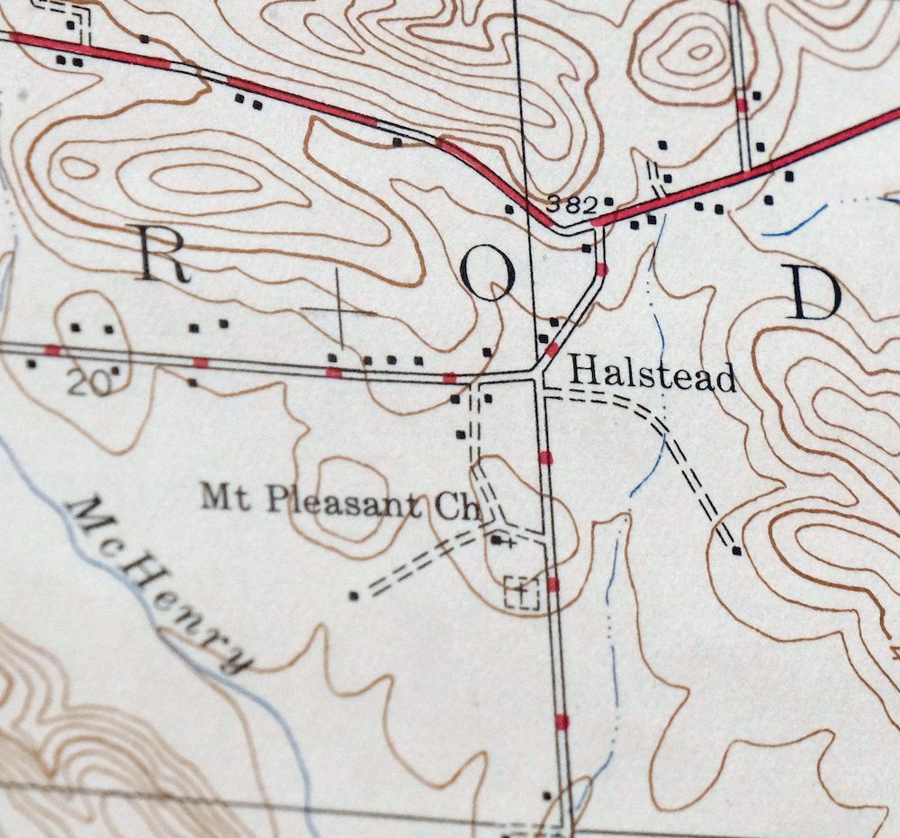 Alexander Arkansas Little Rock Bryant USGS Topo Map 1946 - Image 3