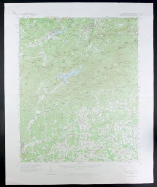 Tigerville South Carolina Tryon USGS Topographic Map 1973