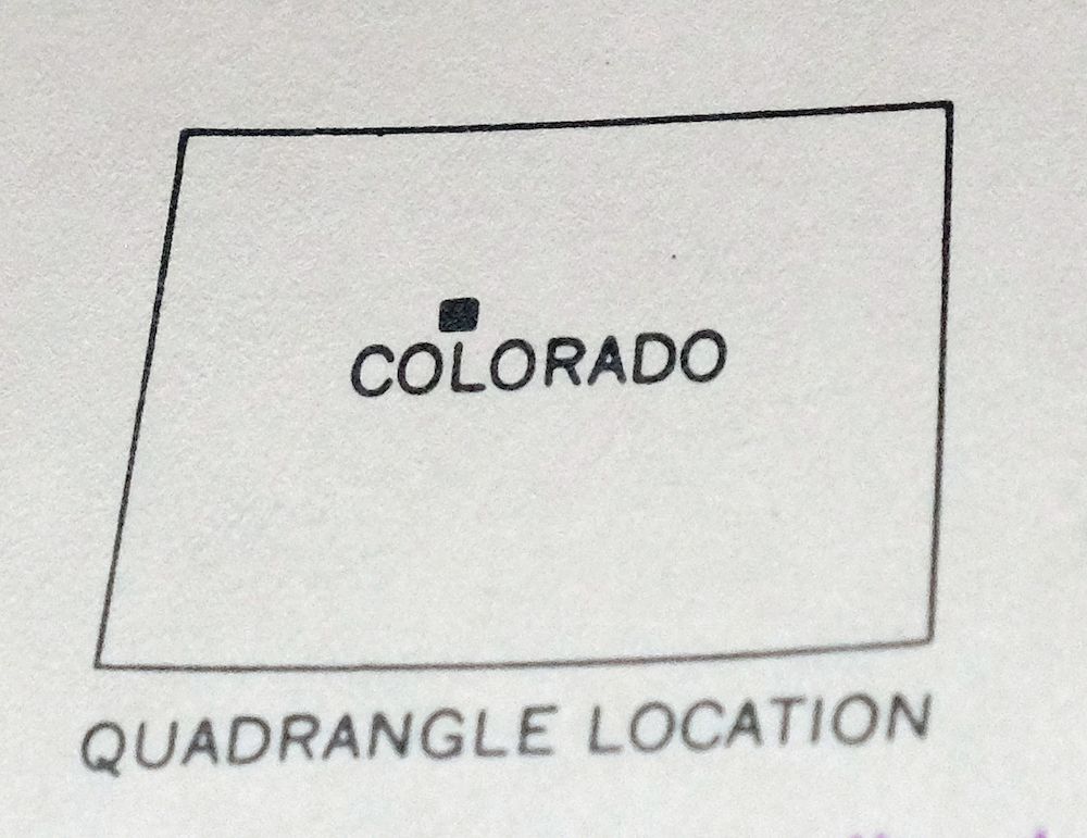 Red Cliff Colorado Vail USGS 7.5-Min Topo Map 1988 Vintage - Image 6