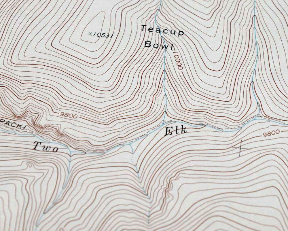 Red Cliff Colorado Vail USGS 7.5-Min Topo Map 1988 Vintage - Image 3