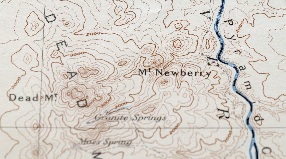 Camp Mohave Arizona El Dorado WSA Kingman USGS Topo Map 1920 - Image 8