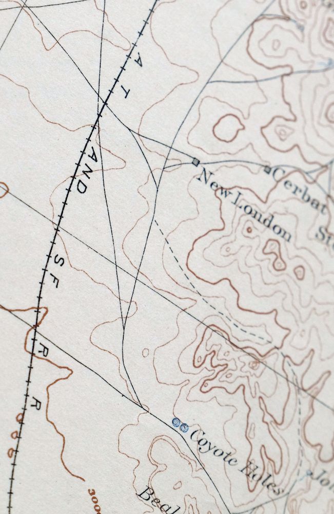 Camp Mohave Arizona El Dorado WSA Kingman USGS Topo Map 1920 - Image 6