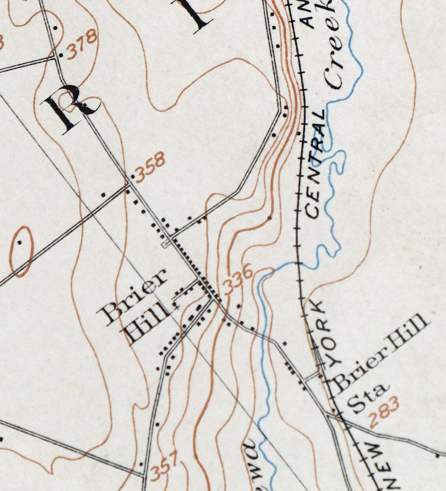 Brier Hill New York Ogdensburg Morristown USGS Topo Map 1906 - Image 3