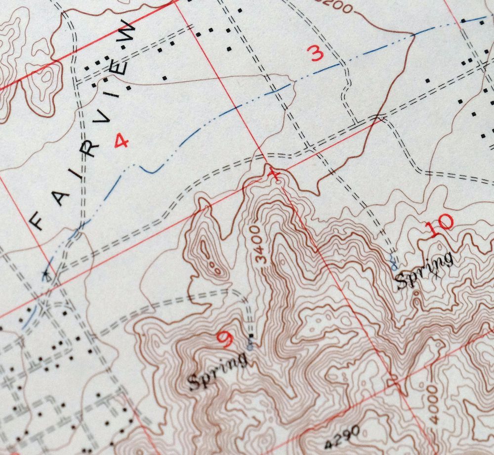 Apple Valley California Bell Mountain USGS Topo Map 1968 - Image 3