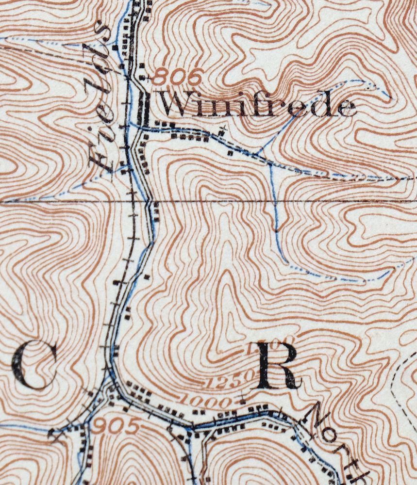 Peytona West Virginia Marmet Belle USGS Topographic Map 1911 - Image 7