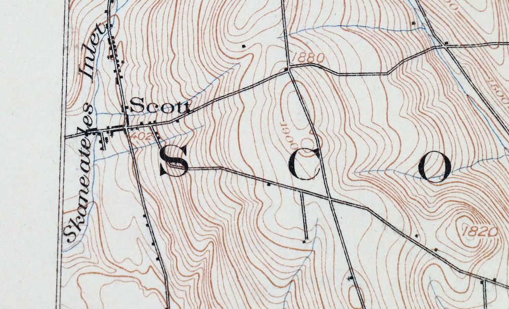 Cortland New York Preble Homer USGS Topographic Map 1911 - Image 4