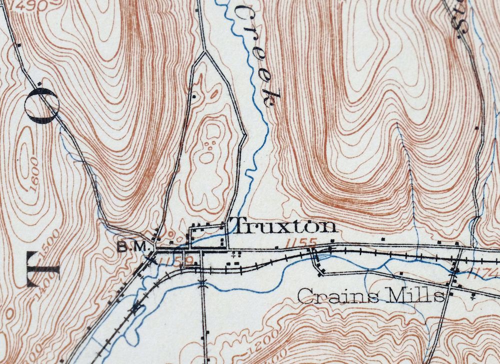 Cortland New York Preble Homer USGS Topographic Map 1911 - Image 5