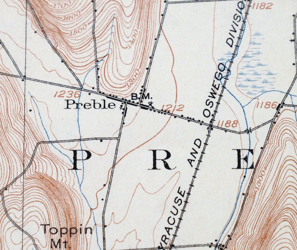 Cortland New York Preble Homer USGS Topographic Map 1911 - Image 7