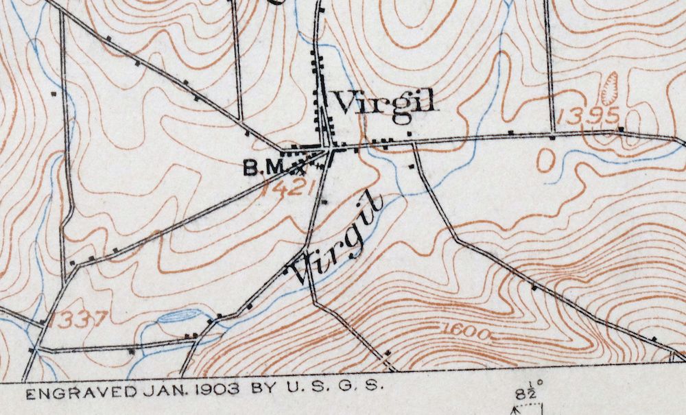 Cortland New York Preble Homer USGS Topographic Map 1911 - Image 6