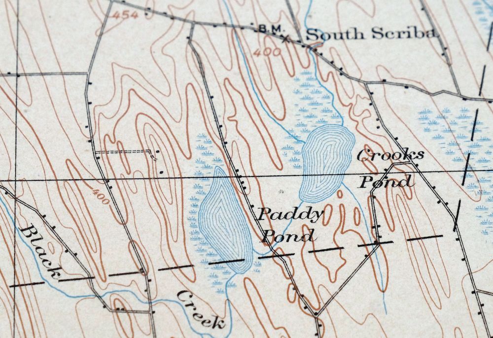 Fulton New York Oswego Minetto USGS Topo Map 1905 Antique - Image 6